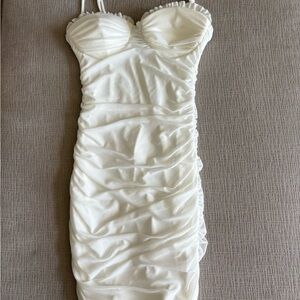 Windsor Strapless White Dress